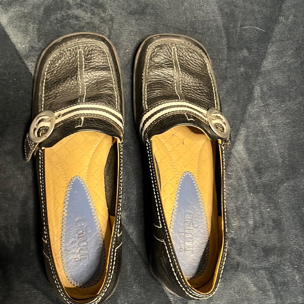 Indigo Black Loafers